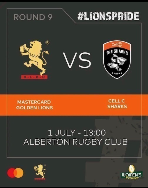 news womens goldn lions vs sharks