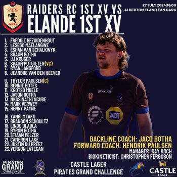 1ST VS RAIDERS