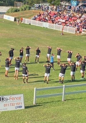 1st warming up vs pirates 2