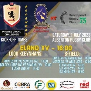 ELANDE VS ROODEPOORT AT HOME