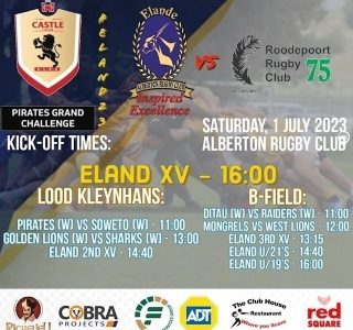 ELANDE VS ROODEPOORT AT HOME